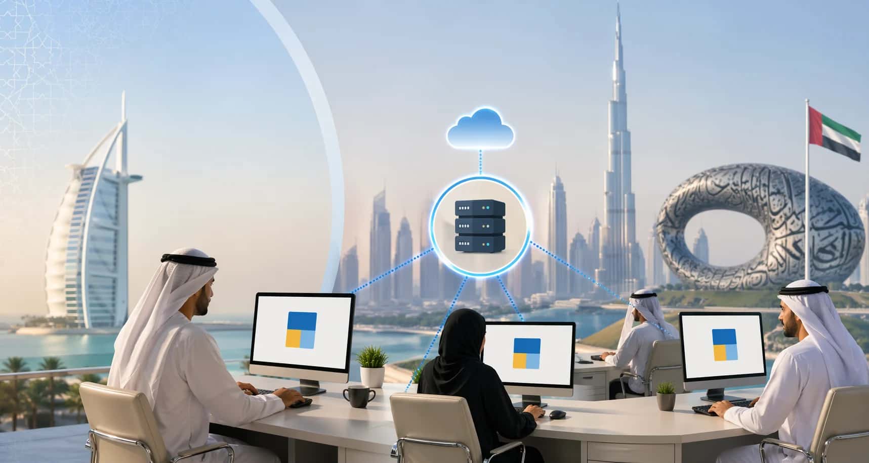 Hero section background