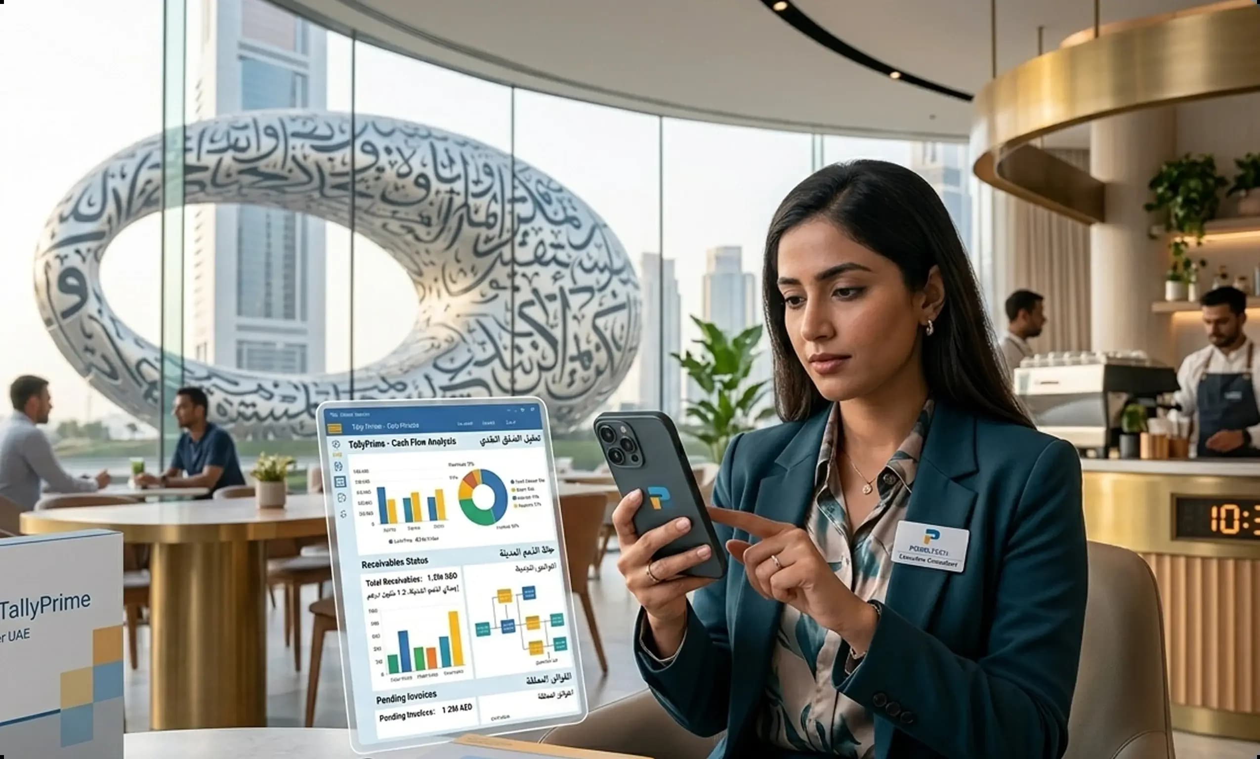 Team providing tech support