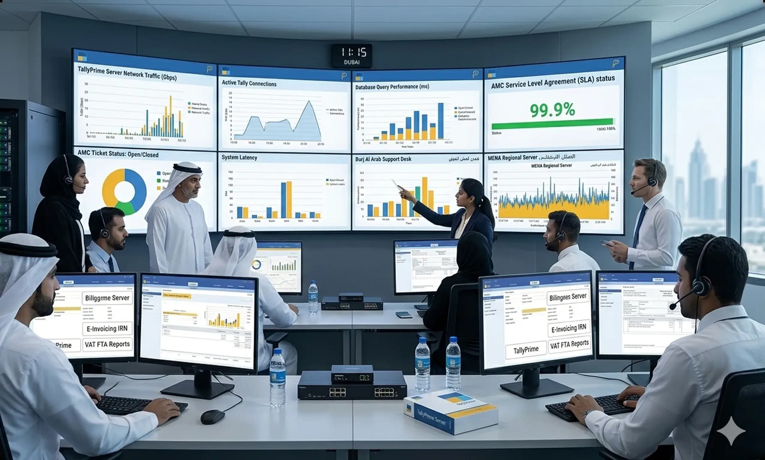 Server performance and data management