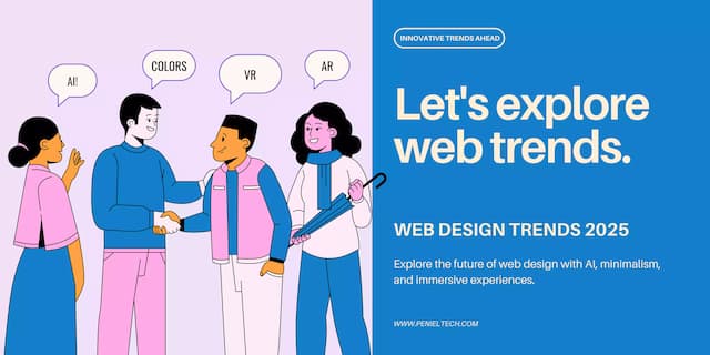 Top 7 Web Design Trends to Watch in 2025