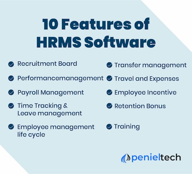 10 Features of HRMS Software