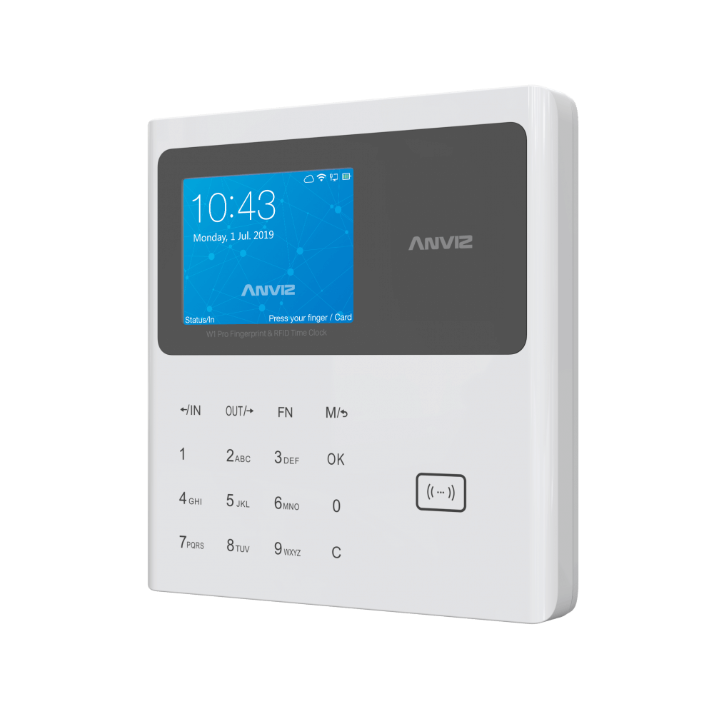 W1 PRO Colorful Screen Fingerprint Terminal