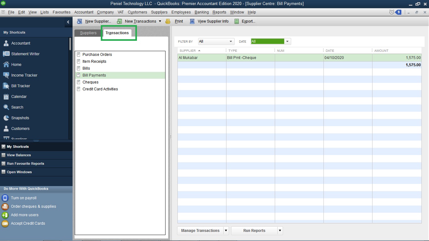 How to Create purchase orders in QuickBooks Desktop