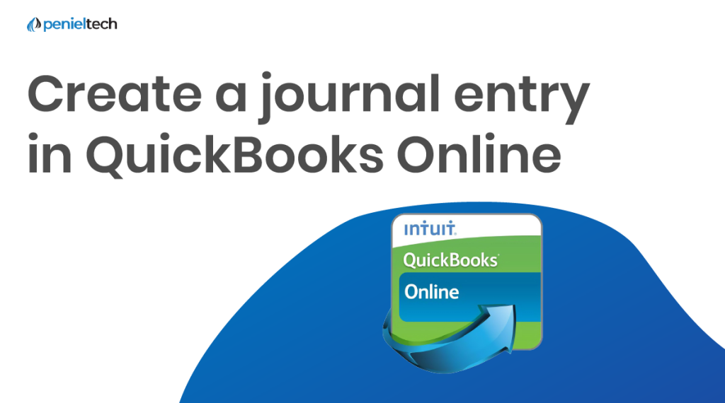 Create a journal entry in QuickBooks Online