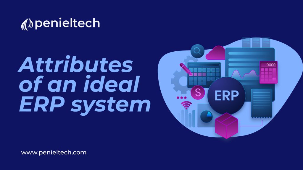 Attributes of an ideal ERP system