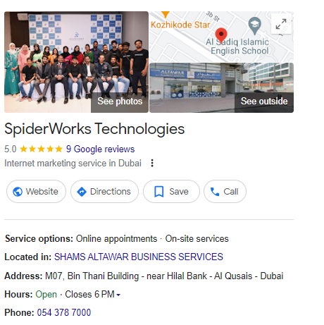SpiderWorks Technologies: UAE
